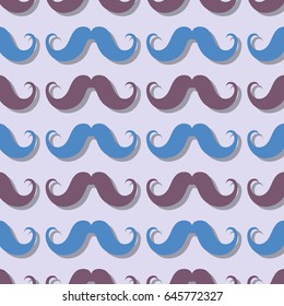 nice mustache decoration design background