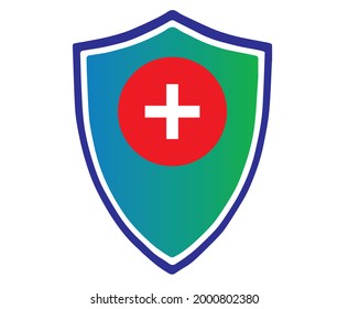 diseño de vectores con logotipo de hospital nuevo y bonito