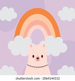 nice nursery card with decorations