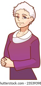 Nice old lady