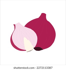 A nice onion vector art work