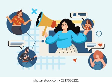 a nice Online advertising poster