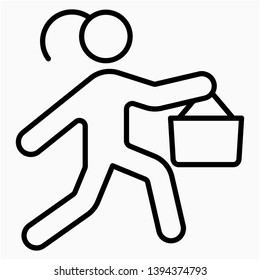 Nice Outline Customer vector icon