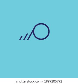Diseño del logotipo de la carta P