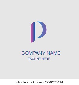 Nice P Letter logo design