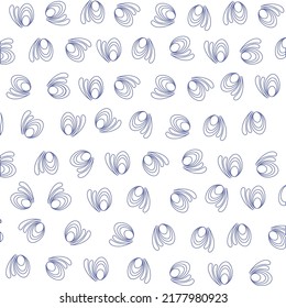 nice pattern of abstract shapes for decoration