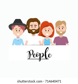 nice people together with clothes design