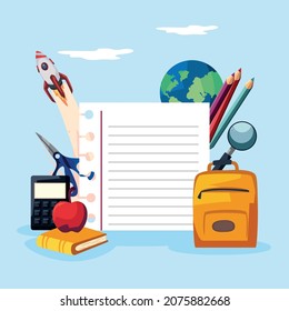 nice peper image and school supplies