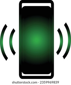 Diseño vectorial de icono de teléfono agradable