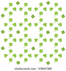 Nice picture from various pieces of clover located around