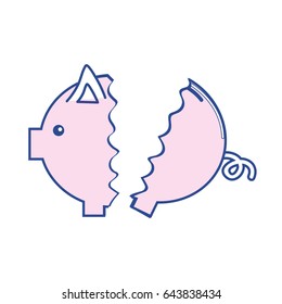 nice pig to save coin currency broken