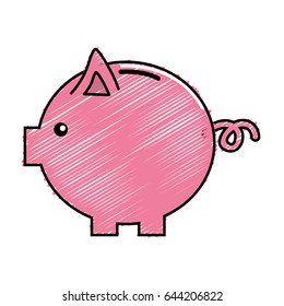 nice pig to save coin currency
