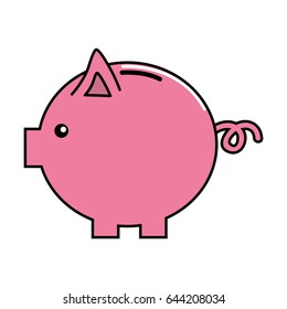 nice pig to save coin currency