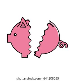 nice pig to save coin currency broken
