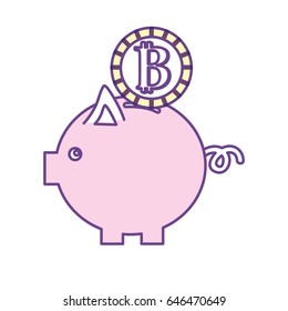 nice pig to save coin currency broken