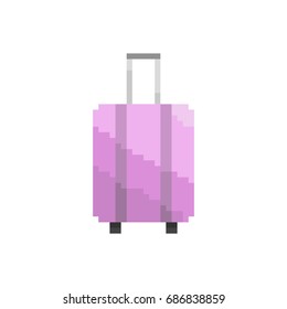 Nice pixel suitcase for games and applications