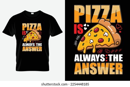 nice pizza lover t-shirt for both male and female