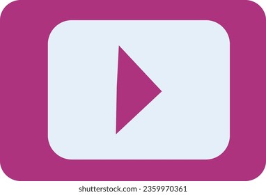 Nice play icon vector design