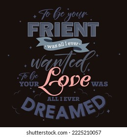 A nice Quotes typography poster