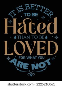 A nice Quotes typography poster