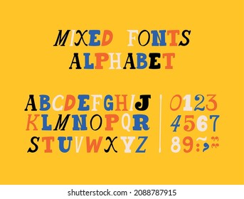 nice ransom note alphabet cartel