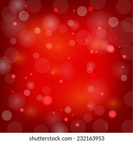 Nice red christmas background with sparkles