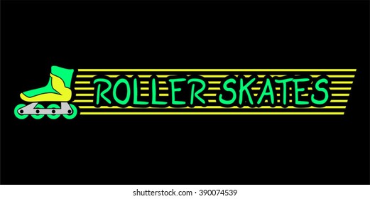 nice roller skates message