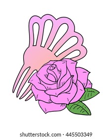 nice rose illustration