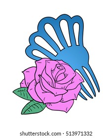 nice rose illustration