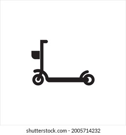 Nice scooter icon for logo or tool