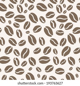 Nice seamless pattern with coffe made in vector