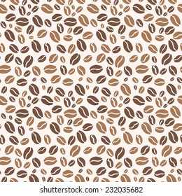 Nice seamless pattern with coffe made in vector