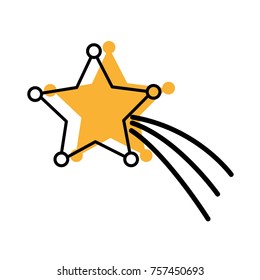 nice shiny shooting star design