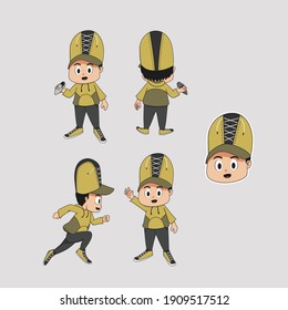Nice shoe mascot character.