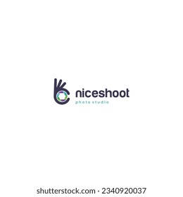 nice shoot logo design concept, good for your photography studio business