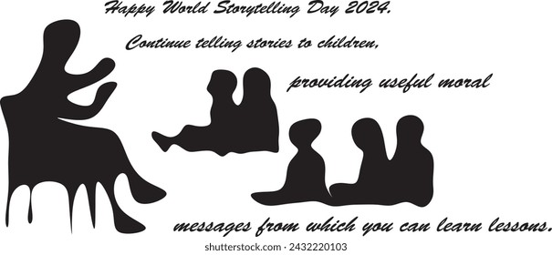 nice silhouette of World Fairy Tale Day