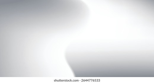 Nice silver foil background with metal mirror texture. Chrome gradient surface with light like could