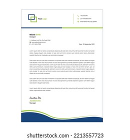 Nice And Smart Letterhead For Company Identy