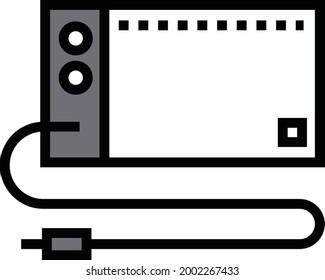 Nice Sound Design set of filled outline icons