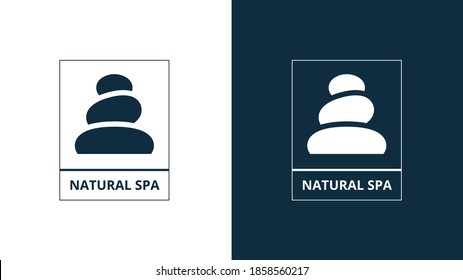 Nice spa logo design template. spa icon vector