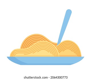 nice spaghetti design over white