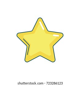 nice star spartly design icon