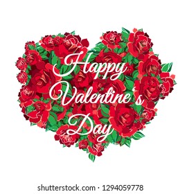 Nice Stylish Heart Valentines Day Illustration