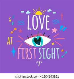 Nice Stylish Valentine Day Illustration