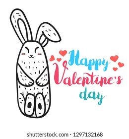 Nice Stylish Valentines Day Illustration
