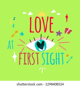 Nice Stylish Valentines Day Illustration