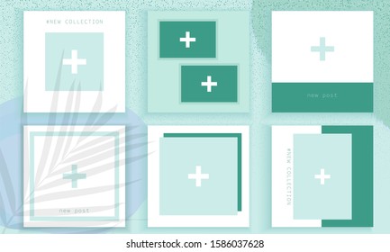 Nice template background. Template background. Post for social media. Stories design layout. Trendy editable template.