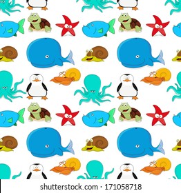 Nice texture of sea animals