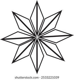 nice triangle, unique and simple