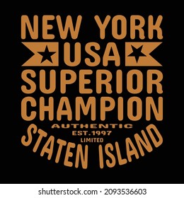Nice Typography T-Shirt Design Vector